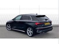 Used Audi A3 S-Line 150 HP (110 kW) 2020 Black Sedan