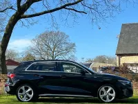 Used Audi A3 Sportback S-Line 204 HP (150 kW) 2022 Black Hatchback