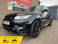 Used Land Rover Range Rover Sport Autobiography Dynamic 306 HP (225 kW) 2018 Black SUV