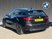 Used BMW 118 Sport Line 136 HP (100 kW) 2023 Black Hatchback