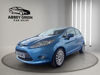 Usado Ford Fiesta Titanium 2008 Azul Citadino