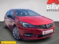 Used Vauxhall Astra Edition 142 HP (104 kW) 2021 Red Estate