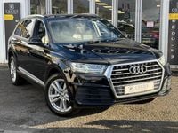 Begagnad Audi Q7 S-Line 2018 Svart SUV