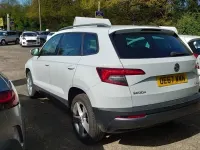 Używany Skoda Karoq SE Technology 150 KM (110 kW) 2018 Biały SUV