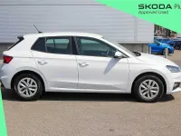 Used Skoda Fabia SE 94 HP (69 kW) 2025 Moon white metallic Hatchback