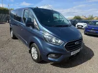 Used Ford Transit Custom Limited 130 HP (95 kW) 2022 Blue Van