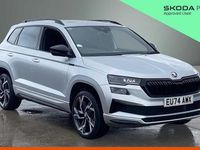 Used Skoda Karoq SportLine 150 HP (110 kW) 2024 Silver SUV