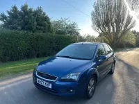 Used Ford Focus Zetec 100 HP (73 kW) 2008 Blue Hatchback