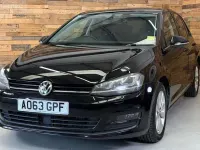 Used VW Golf VII S 105 HP (77 kW) 2014 Black Hatchback