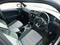 Used VW Tiguan R-line 150 HP (110 kW) 2018 White SUV