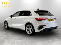 Used Audi A3 Sportback S-Line 110 HP (80 kW) 2021 White Hatchback