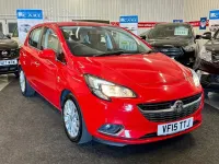 Used Vauxhall Corsa 90 HP (66 kW) 2015 Red Hatchback