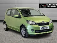 Used Skoda Citigo Elegance 60 HP (44 kW) 2014 Green Hatchback