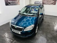 Used Skoda Roomster SE 105 HP (77 kW) 2011 Blue MPV