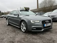 Used Audi A5 S-Line 225 HP (165 kW) 2014 Grey Coupe