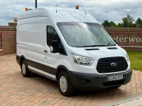 Used Ford Transit 155 HP (114 kW) 2016 White Van