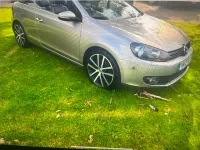 Used VW Golf Cabriolet GT 2012 Silver Cabriolet