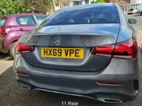 Used Mercedes A180 Active 116 HP (85 kW) 2019 Grey Sedan