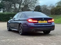 Used BMW 520 M Sport 2021 Blue Sedan