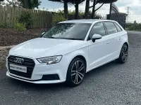 Used Audi A3 Design 116 HP (85 kW) 2018 White Sedan
