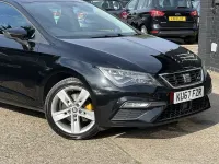 Used Seat Leon FR 150 HP (110 kW) 2017 Black Hatchback