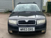 Used Skoda Fabia Elegance 75 HP (55 kW) 2003 Black Estate