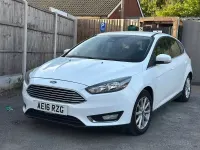 Used Ford Focus Titanium 2016 White Hatchback