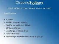 Used Tesla Model Y Long Range AWD 282 kW (384 HP) 2022 SUV