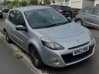 Used Renault Clio Dynamique 73 HP (53 kW) 2012 Silver Hatchback