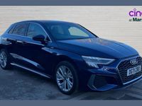 Used Audi A3 e-tron S-Line 200 HP (147 kW) 2022 Blue Hatchback