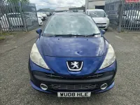 Used Peugeot 207 Sport 120 HP (88 kW) 2008 Blue Hatchback