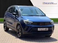 Used Vauxhall Crossland Ultimate 130 HP (95 kW) 2023 Blue SUV