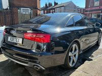 Begagnad Audi A6 Black Edition 313 HK (230 kW) 2014 Svart Sedan