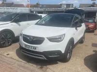 Used Vauxhall Crossland X Elite 131 HP (96 kW) 2020 White SUV