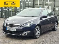 Used Peugeot 308 Allure 130 HP (95 kW) 2016 Blue Hatchback