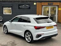Used Audi A3 Sportback S-Line 110 HP (80 kW) 2021 White Hatchback