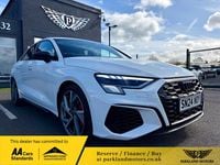 Used Audi S3 Black Edition 2024 White Sedan