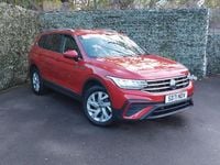 Used VW Tiguan Allspace Life 150 HP (110 kW) 2021 Red SUV