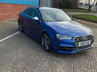 Begagnad Audi A3 310 HK (228 kW) 2015 Blå Sedan