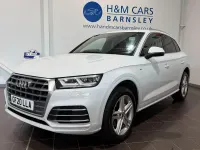 Used Audi Q5 S-Line 190 HP (139 kW) 2020 White SUV