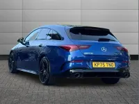 Used Mercedes CLA35 AMG Premium Plus 301 HP (221 kW) 2025 Blue Coupe