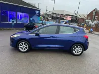 Usado Ford Fiesta Zetec 2017 Azul Citadino