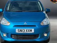 Used Mitsubishi Mirage 80 HP (58 kW) 2013 Blue Hatchback