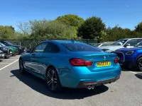 Usado BMW 420 M Sport 187 HP (137 kW) 2020 Azul Coupé