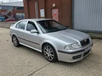 Used Skoda Octavia RS 180 HP (132 kW) 2004 Silver Hatchback