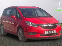 Used Vauxhall Zafira SRi 140 HP (102 kW) 2018 Red MPV
