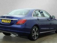 Used Mercedes C220 194 HP (142 kW) 2021 Blue Sedan