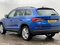 Used Skoda Kodiaq SE L 150 HP (110 kW) 2021 Race blue metallic SUV