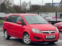 Used Vauxhall Zafira Design Edition 2012 Red MPV
