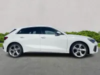 Used Audi A3 Sportback S-Line 150 HP (110 kW) 2023 White Hatchback